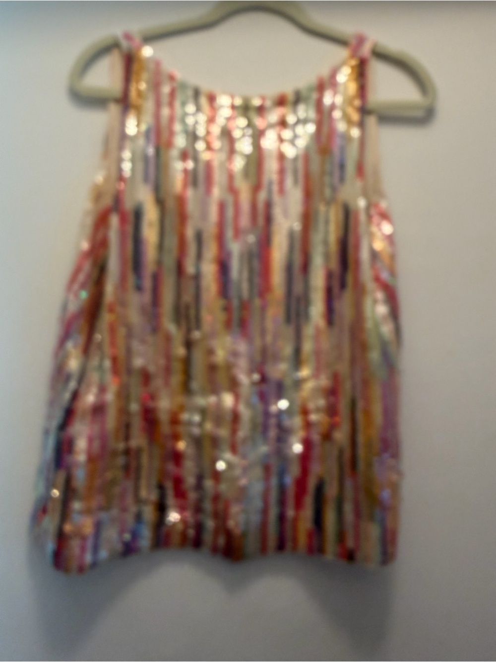 J. Crew Multicolor Sequin Stripe Camisole - Picture 5 of 6